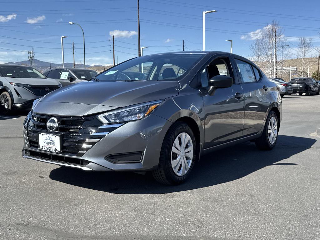 new 2025 Nissan Versa car, priced at $20,695