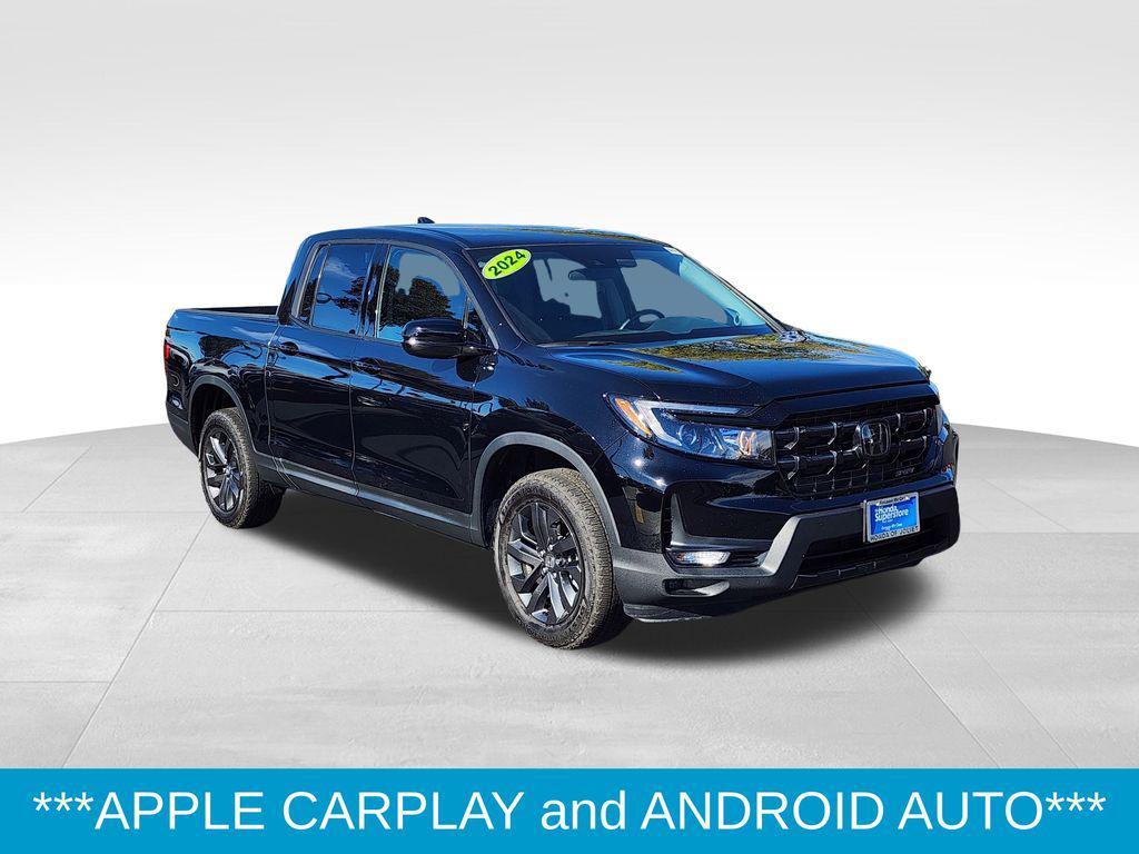 used 2024 Honda Ridgeline car, priced at $34,555