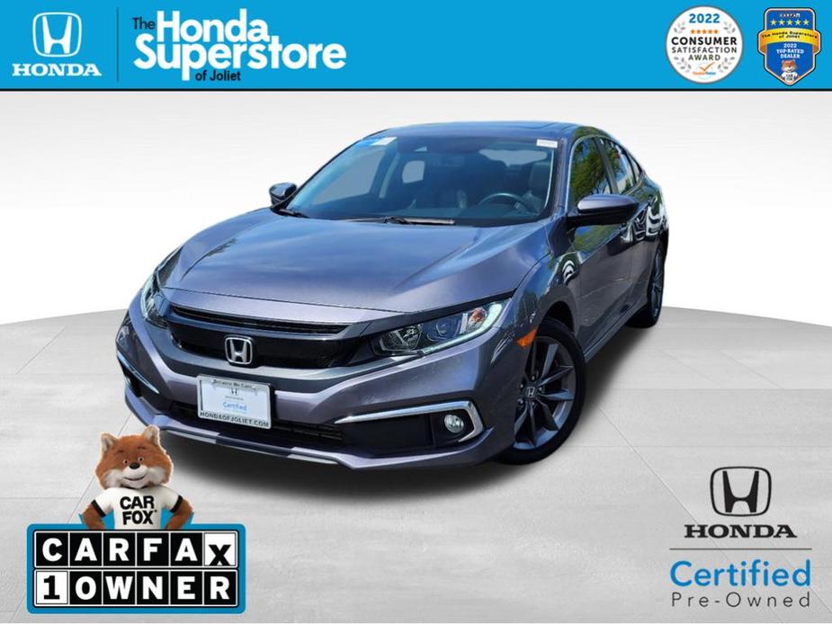 used 2021 Honda Civic car, priced at $23,896