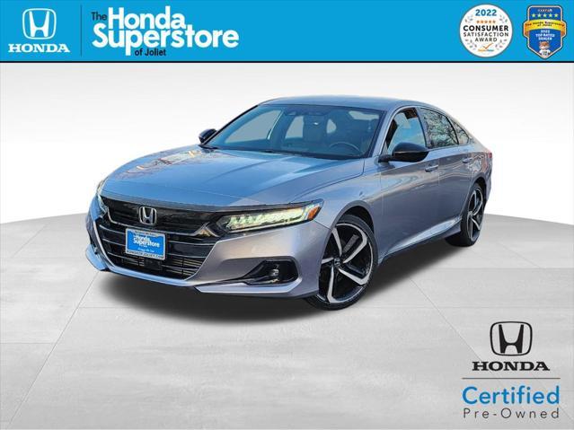 used 2021 Honda Accord car, priced at $25,926