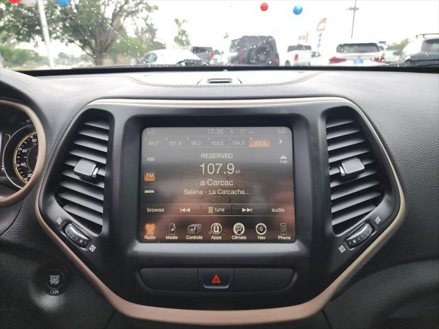 used 2017 Jeep Cherokee car, priced at $11,500