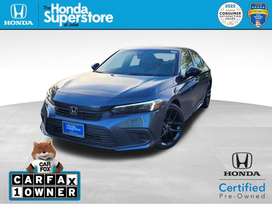 used 2022 Honda Civic car, priced at $25,451