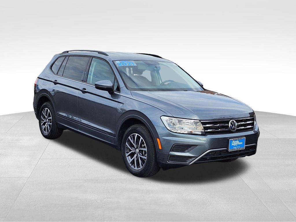 used 2021 Volkswagen Tiguan car, priced at $18,850
