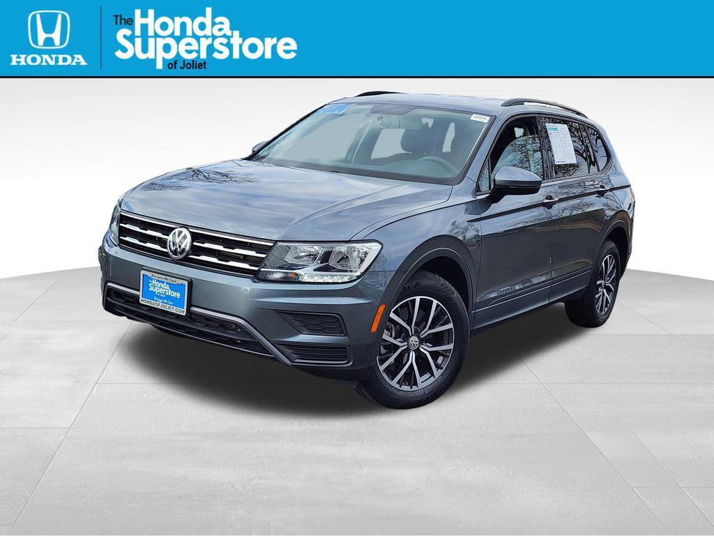 used 2021 Volkswagen Tiguan car, priced at $18,850