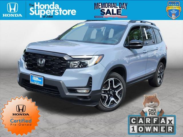 used 2022 Honda Passport car, priced at $36,555