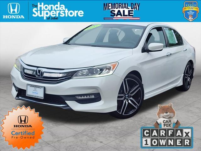 used 2017 Honda Accord car, priced at $17,250