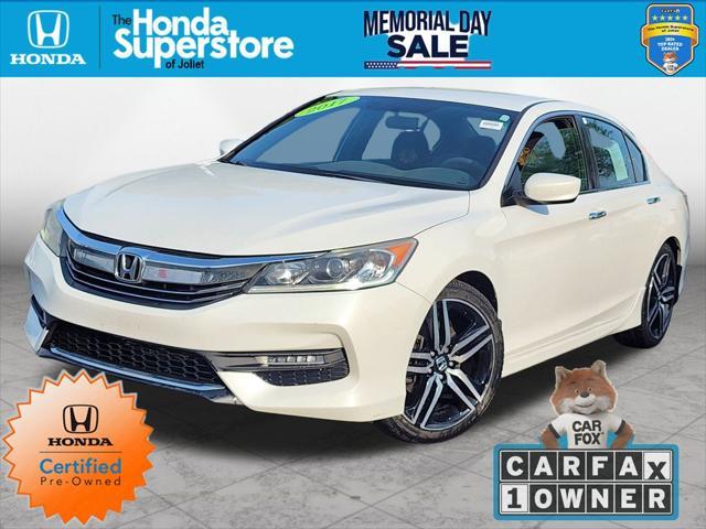 used 2017 Honda Accord car, priced at $17,474