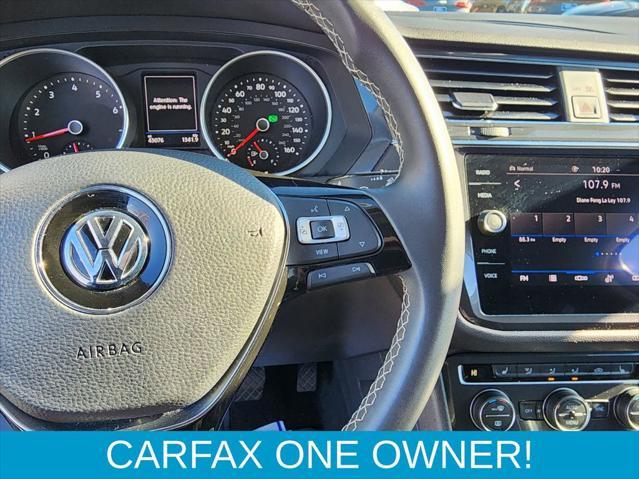 used 2021 Volkswagen Tiguan car, priced at $21,000