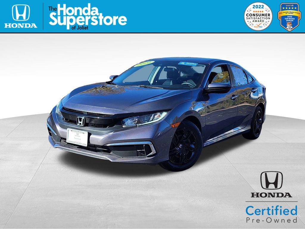 used 2020 Honda Civic car, priced at $17,466