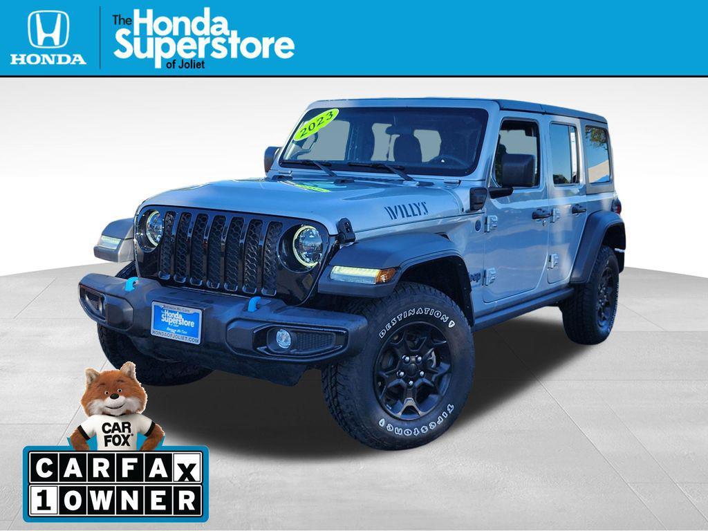 used 2023 Jeep Wrangler 4xe car, priced at $25,895