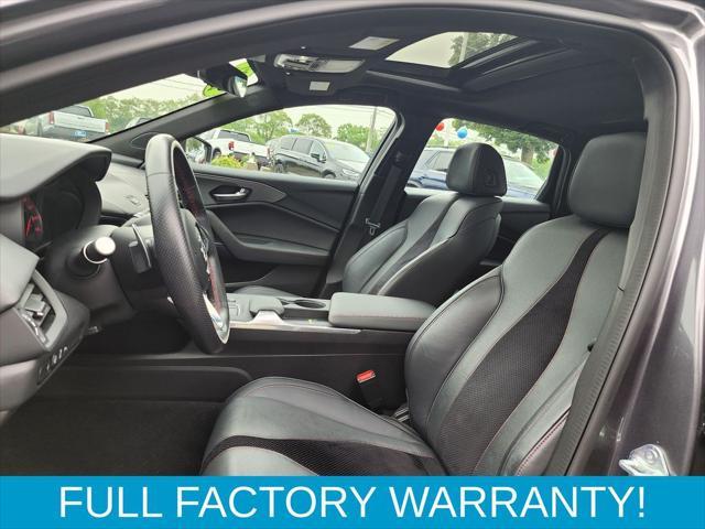 used 2022 Acura TLX car, priced at $35,250