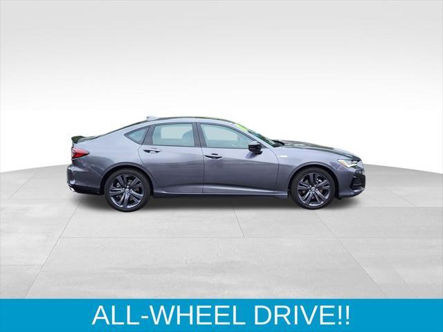 used 2022 Acura TLX car, priced at $35,250