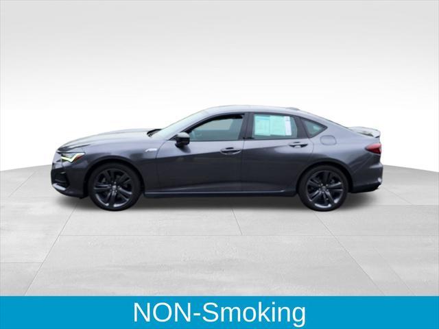 used 2022 Acura TLX car, priced at $35,250