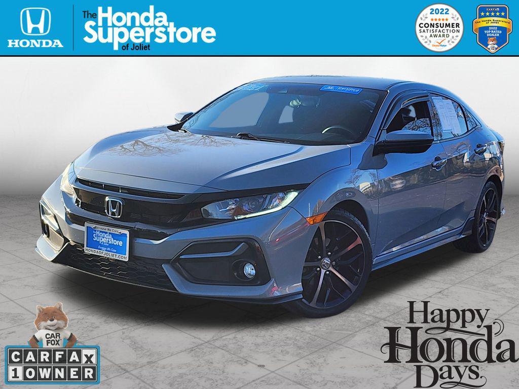 used 2021 Honda Civic car, priced at $15,540