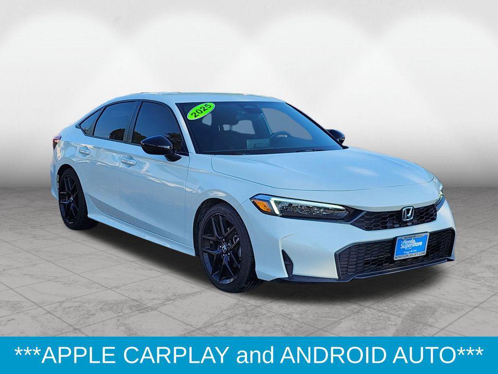 used 2025 Honda Civic car, priced at $27,654
