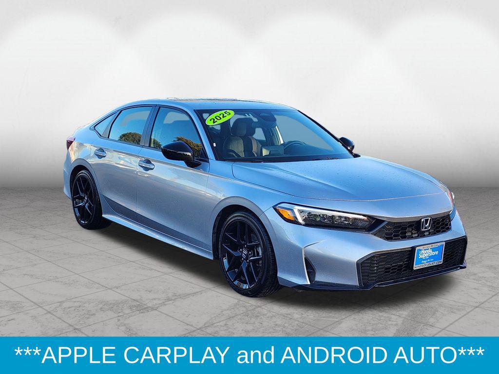 used 2025 Honda Civic car, priced at $24,850