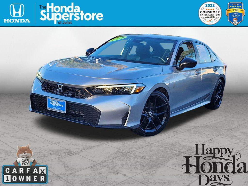 used 2025 Honda Civic car, priced at $24,850