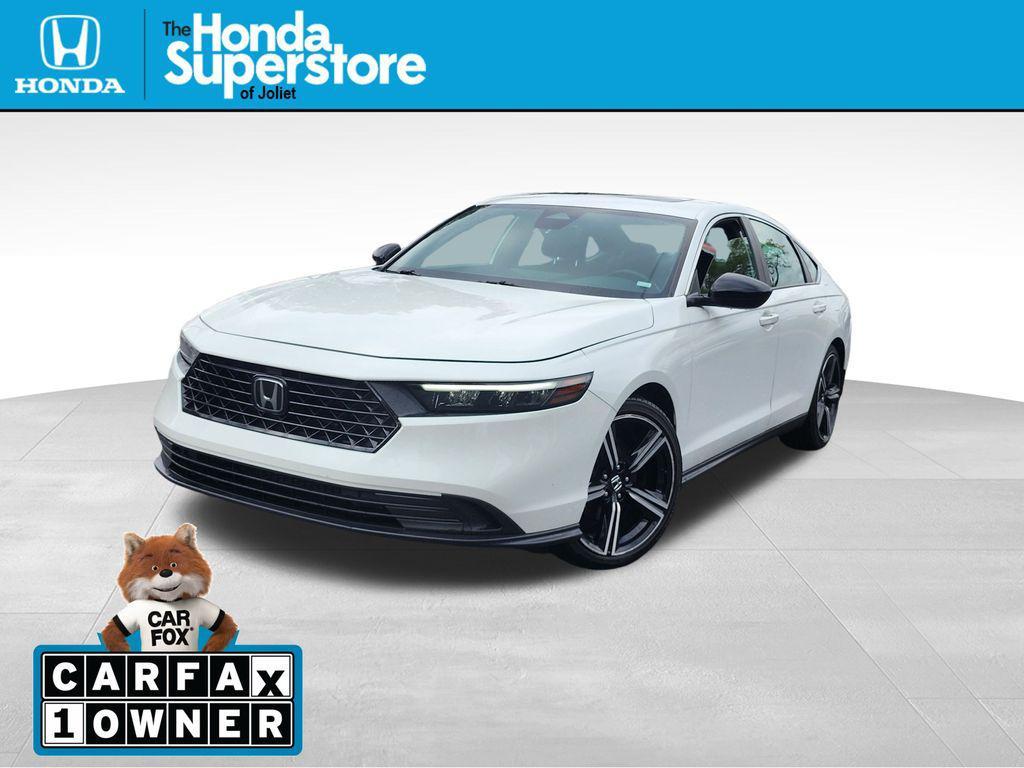used 2023 Honda Accord Hybrid car, priced at $27,352