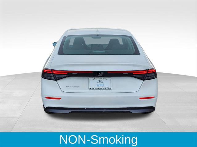 used 2024 Honda Accord car, priced at $27,200