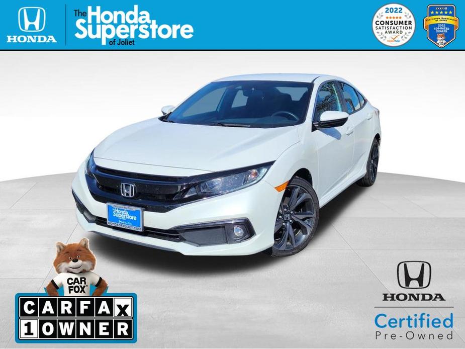used 2021 Honda Civic car, priced at $21,393