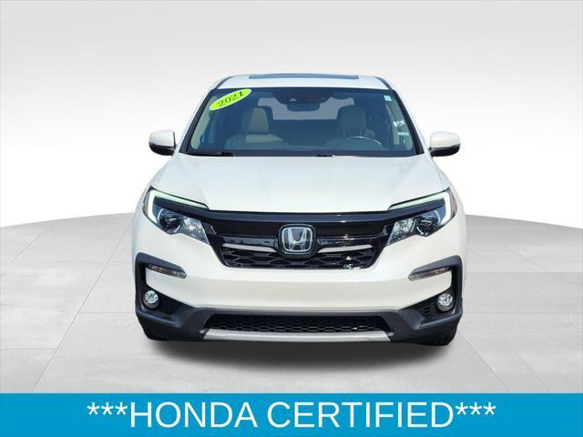 used 2021 Honda Pilot car, priced at $28,152
