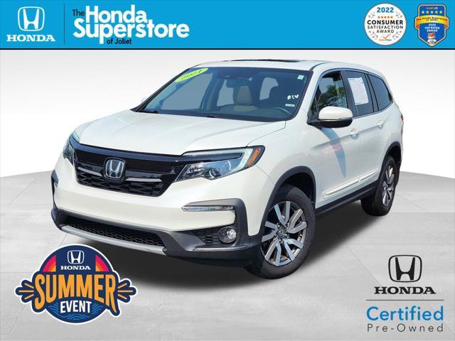 used 2021 Honda Pilot car, priced at $28,152