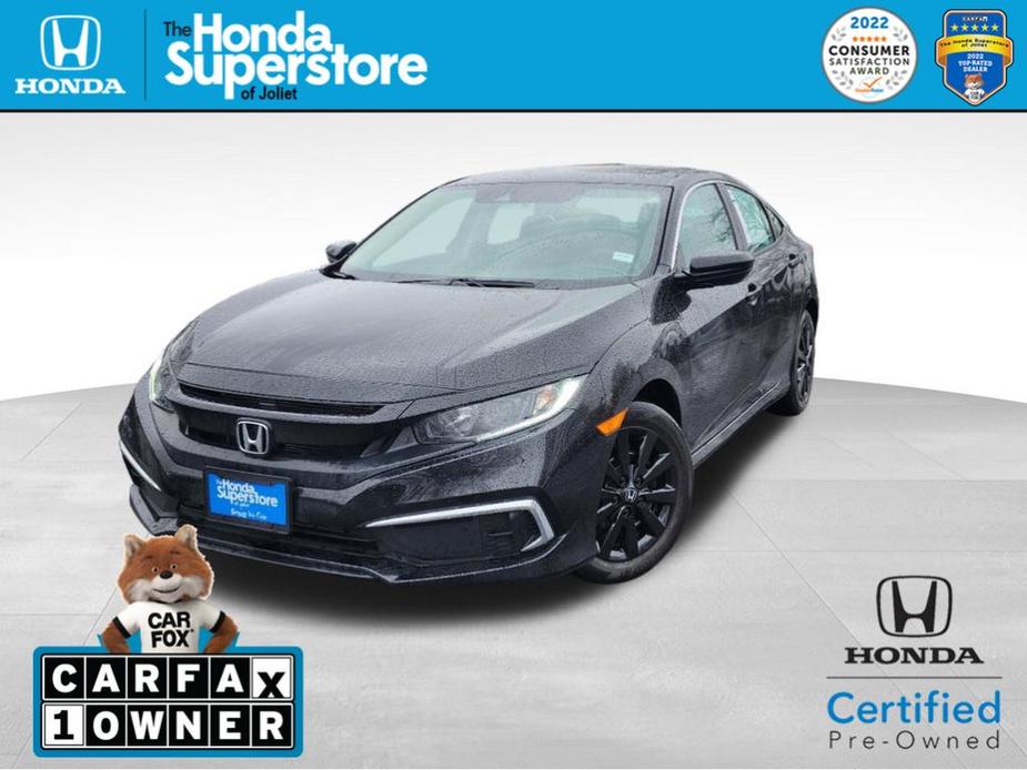 used 2021 Honda Civic car, priced at $19,724
