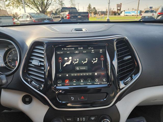 used 2019 Jeep Cherokee car, priced at $18,000