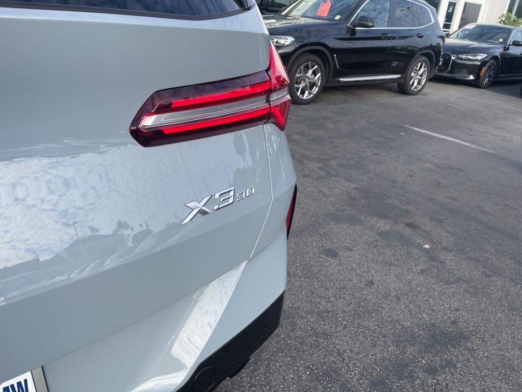 new 2025 BMW X3 car, priced at $59,380