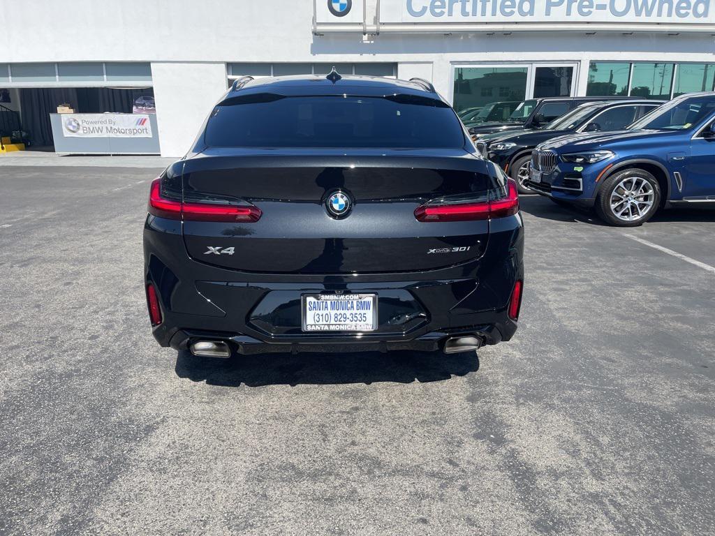 new 2025 BMW X4 car, priced at $64,350