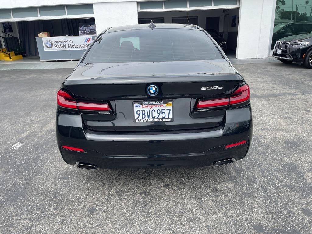 used 2022 BMW 530e car, priced at $35,888