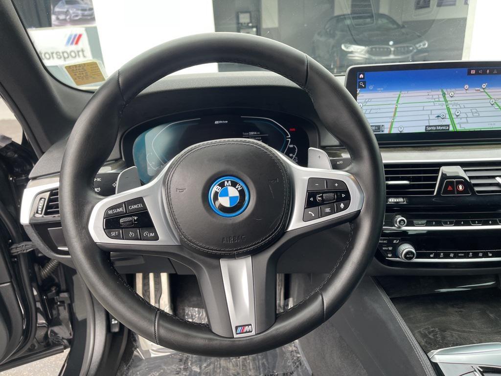 used 2022 BMW 530e car, priced at $35,888