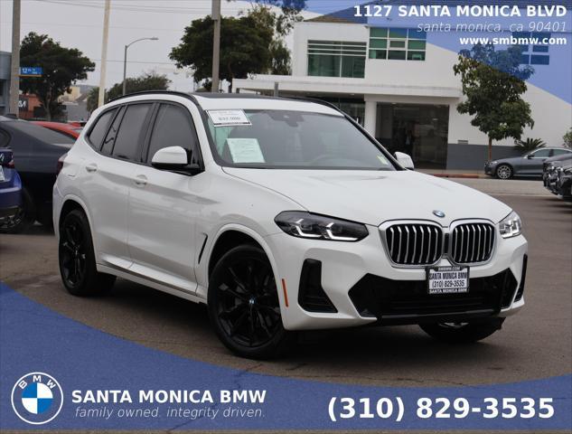 used 2022 BMW X3 car, priced at $32,988