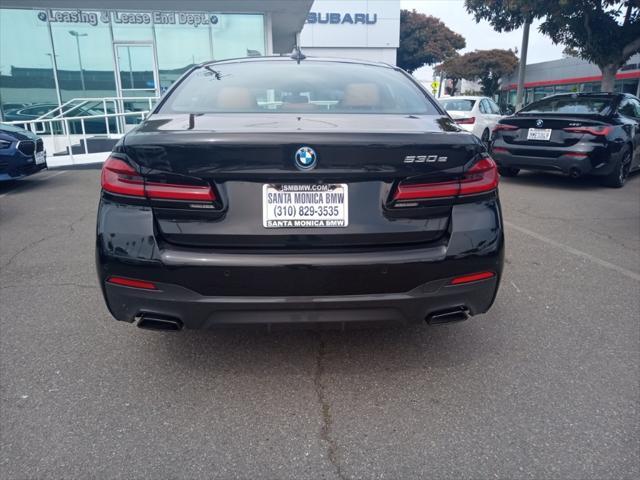used 2022 BMW 530e car, priced at $36,977