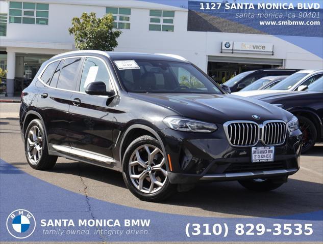 used 2022 BMW X3 car, priced at $31,997