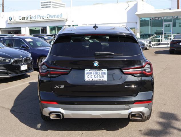 used 2022 BMW X3 car, priced at $31,997