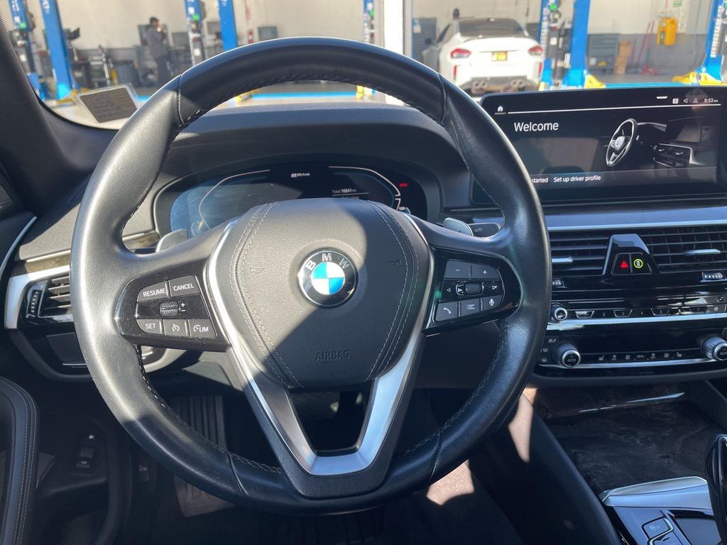 used 2021 BMW 530e car, priced at $27,977