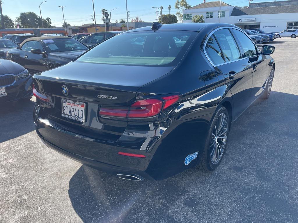 used 2021 BMW 530e car, priced at $27,977