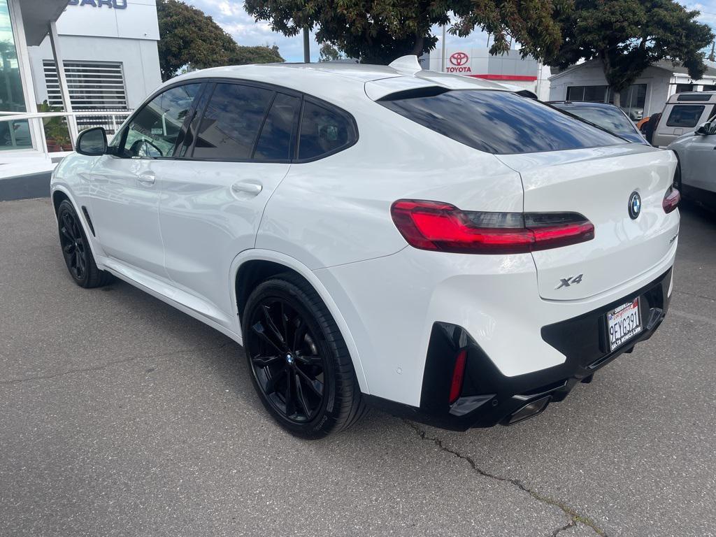 used 2023 BMW X4 car, priced at $35,997