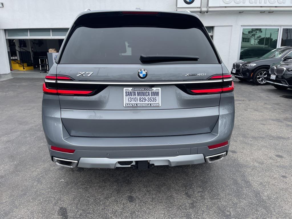 new 2025 BMW X7 car, priced at $90,610