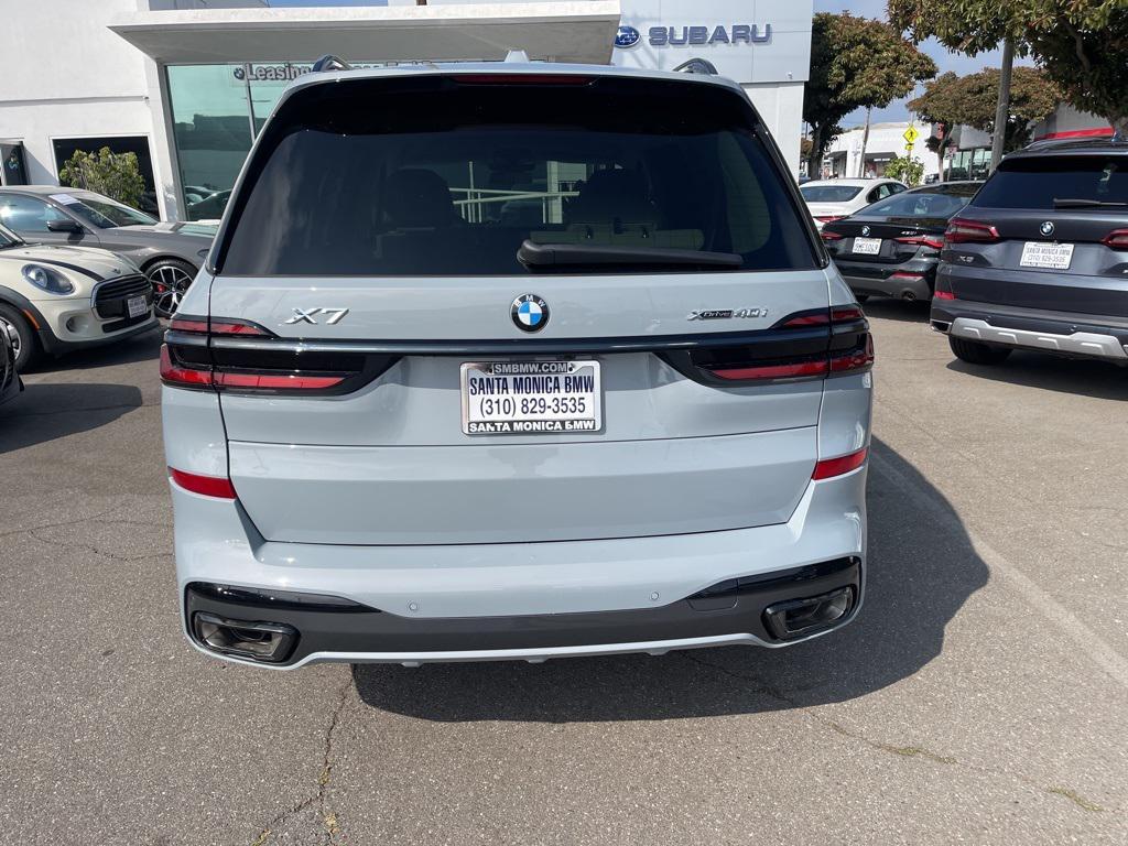 new 2025 BMW X7 car, priced at $106,800