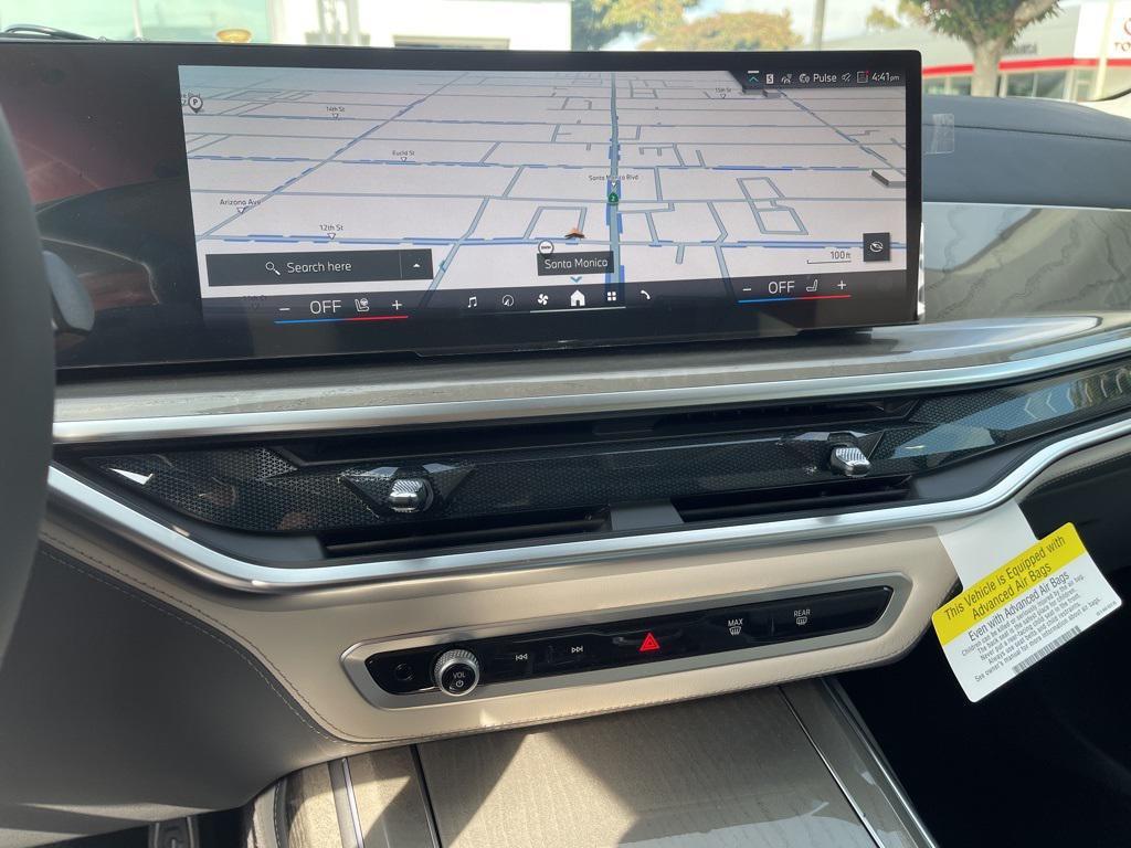 new 2025 BMW X7 car, priced at $106,800