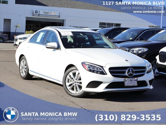 used 2019 Mercedes-Benz C-Class car, priced at $19,777