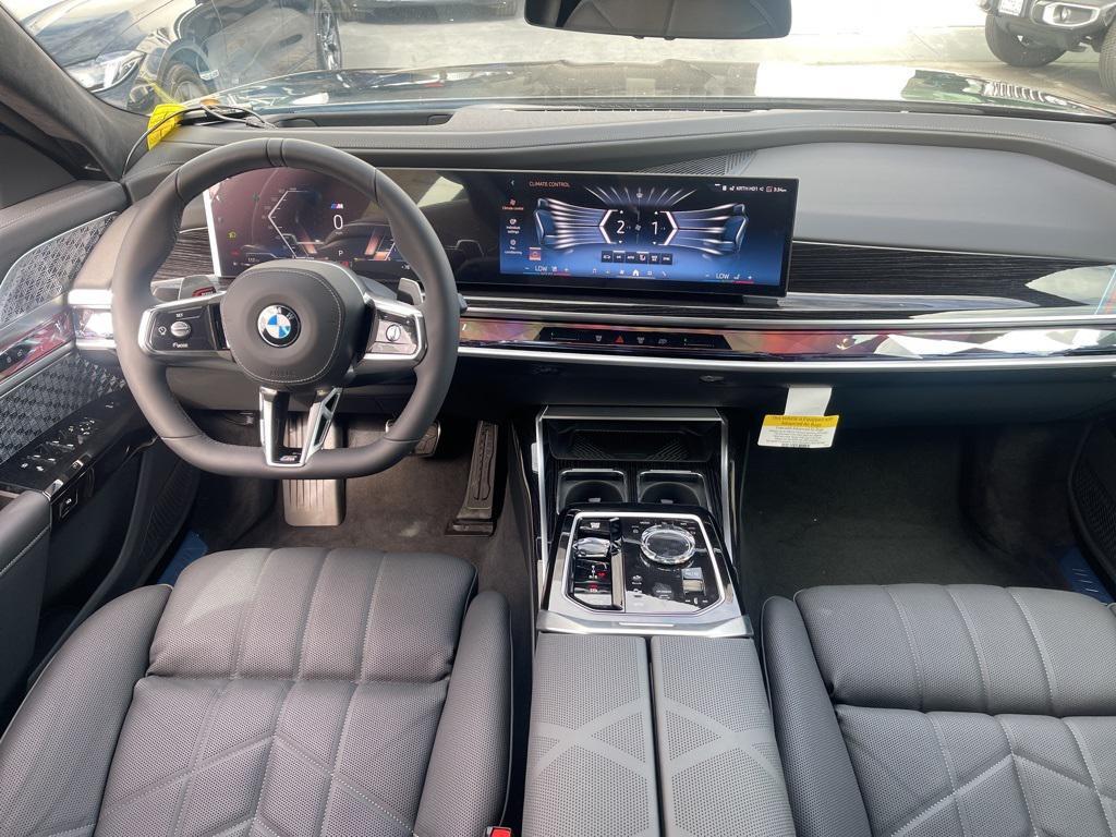 new 2025 BMW 740 car, priced at $118,150