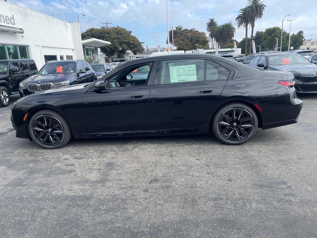 new 2025 BMW 740 car, priced at $118,150