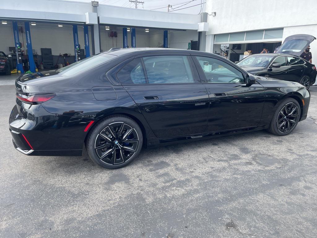 new 2025 BMW 740 car, priced at $118,150