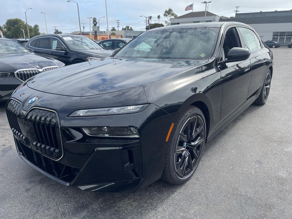 new 2025 BMW 740 car, priced at $118,150