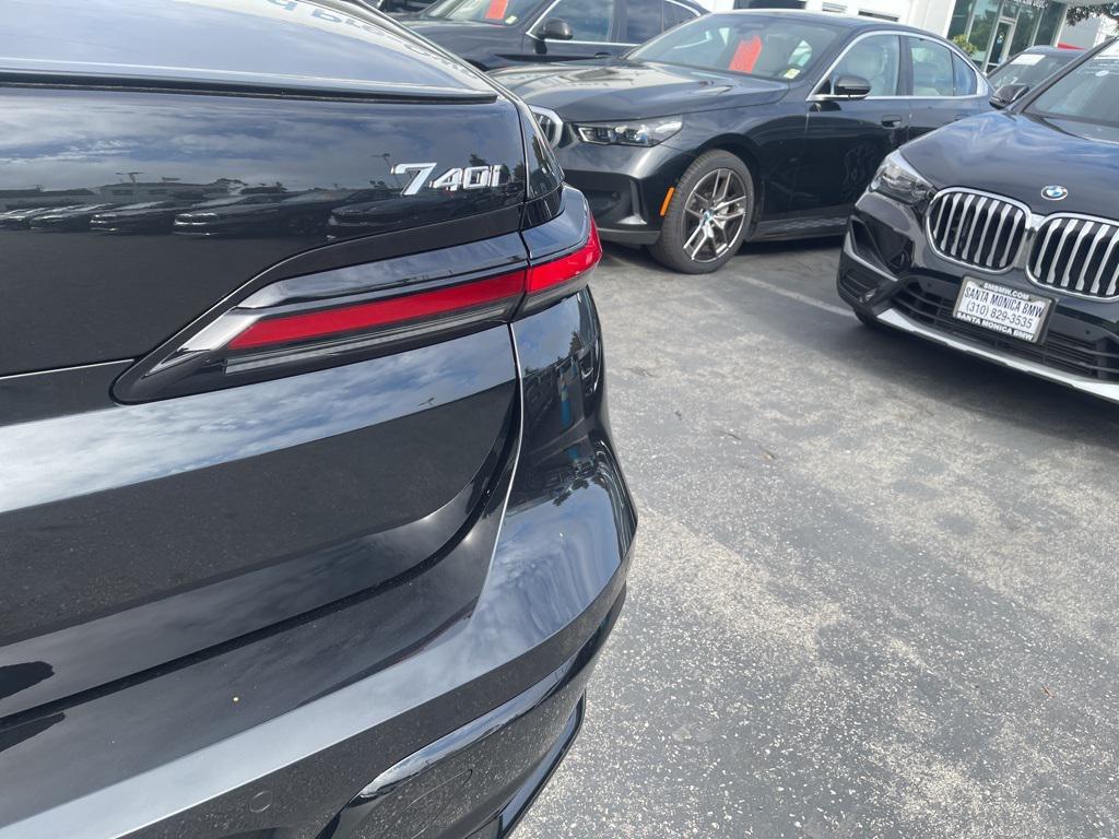 new 2025 BMW 740 car, priced at $118,150