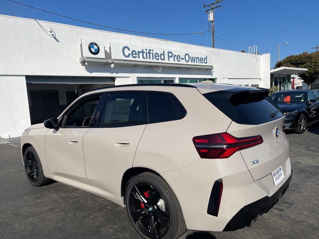 new 2025 BMW X3 car, priced at $73,805