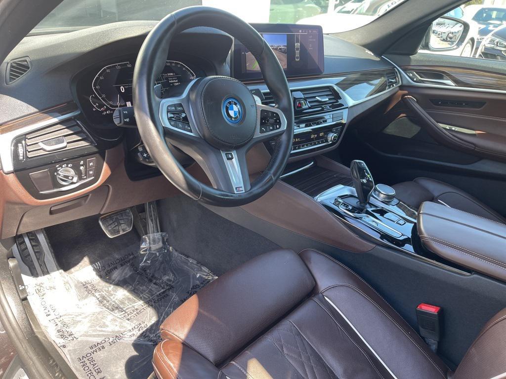 used 2022 BMW 530e car, priced at $36,888
